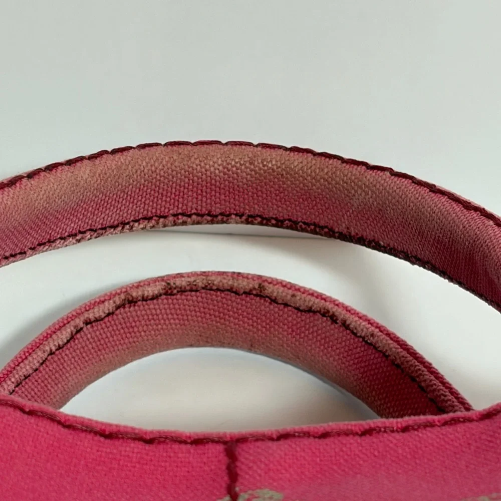 Prada Fuchsia Canvas Canapa Tote - Picture 9 of 12